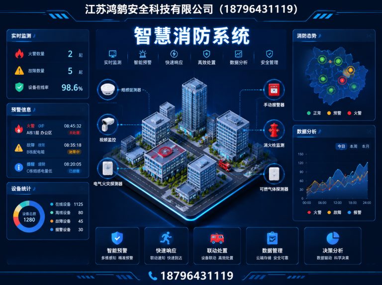 东方智慧消防系统展示图