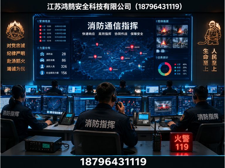 东方应急指挥系统展示图
